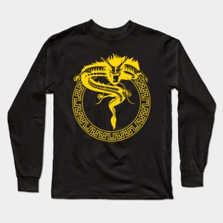 GOLD CHINESE DRAGON 2024 Long Sleeve T-Shirt